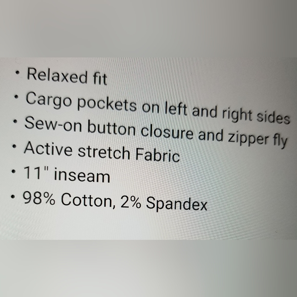 NWT BLACK CARGO LEE RELAXED FIT SIZE 29 - Picture 13 of 13